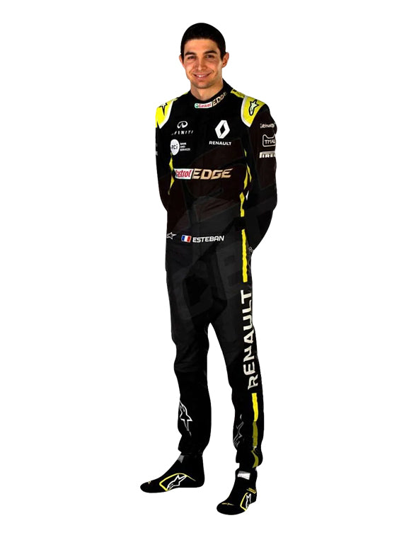 2020 Esteban Ocon Renault F1 Race Suit REPLICA by Dash Racegear - product view 2