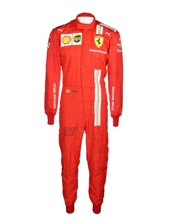 2021 Carlos Sainz Ferrari F1 Race Suit REPLICA by Dash Racegear - product view 5