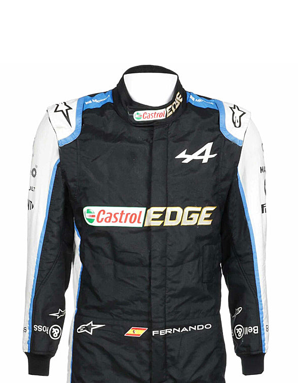 2021 Fernando Alonso Alpine F1 Race Suit REPLICA by Dash Racegear - product view 1