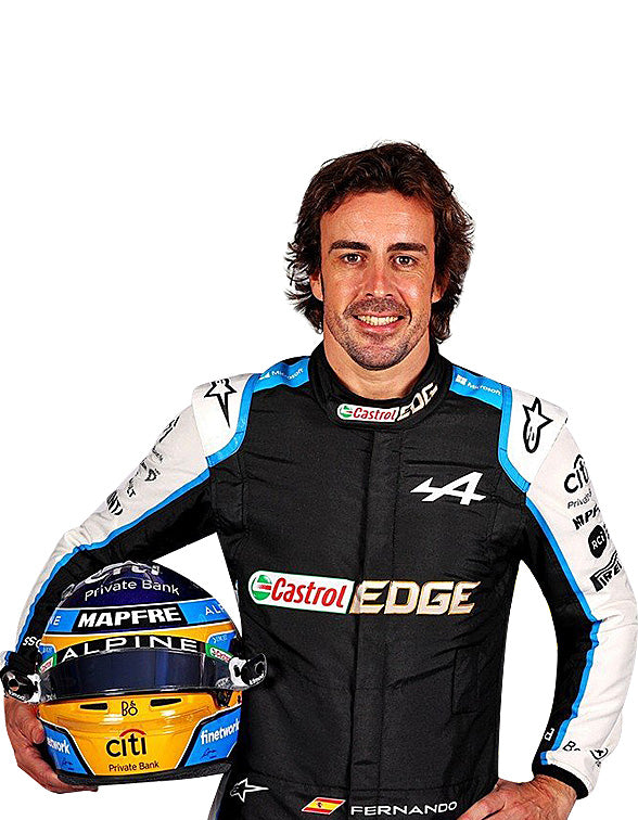 2021 Fernando Alonso Alpine F1 Race Suit REPLICA by Dash Racegear - product view 2
