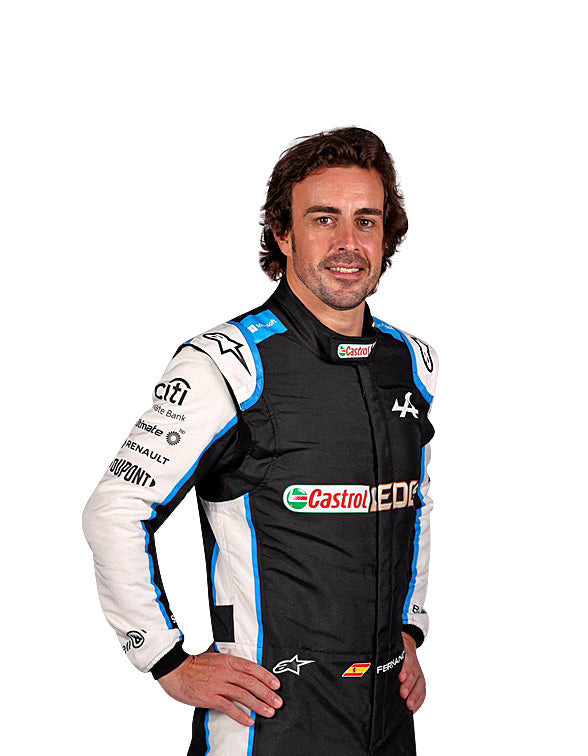 2021 Fernando Alonso Alpine F1 Race Suit REPLICA by Dash Racegear - product view 3