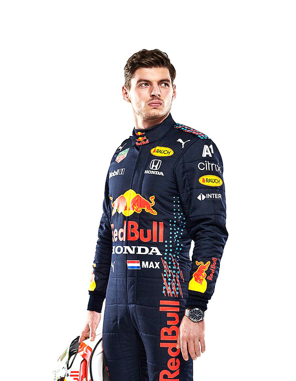 2021 Max Verstappen Red Bull Honda F1 Suit REPLICA by Dash Racegear - product view 1