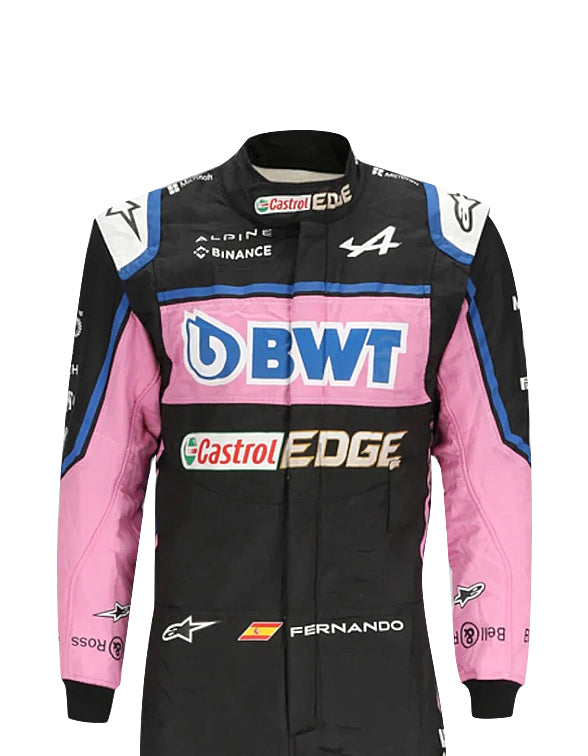 2022 Esteban Ocon British Gp F1 Race Suit REPLICA by Dash Racegear - product view 1