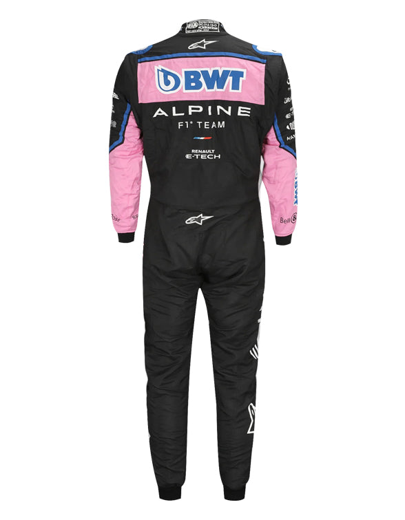 2022 Esteban Ocon British Gp F1 Race Suit REPLICA by Dash Racegear - product view 3