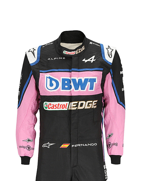 2022 Fernando Alonso Alpine F1 Race Suit REPLICA by Dash Racegear - product view 1