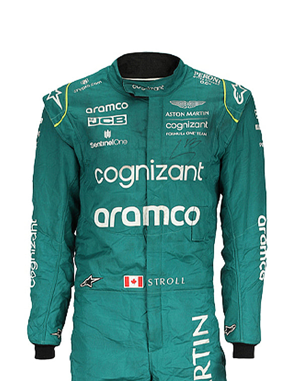 2022 Lance Stroll Aston Martin F1 Race Suit REPLICA by Dash Racegear - product view 1