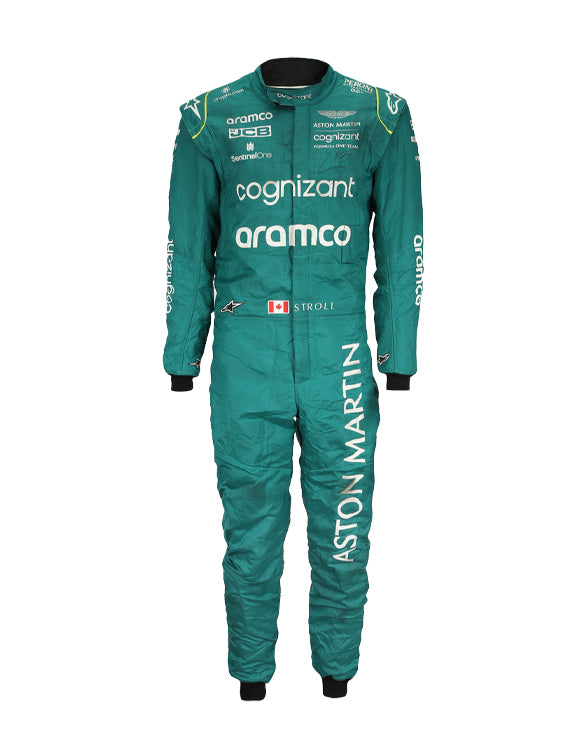 2022 Lance Stroll Aston Martin F1 Race Suit REPLICA by Dash Racegear - product view 3