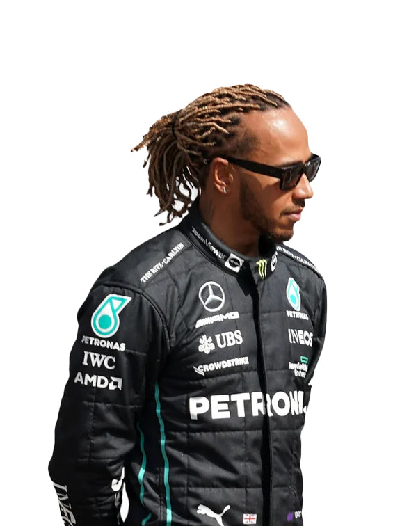 2022 Lewis Hamilton PETRONAS Mercedes F1 Race Suit REPLICA by Dash Racegear - product view 1