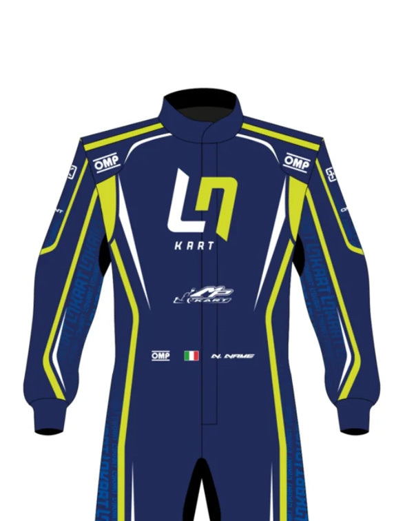 2022 LN kart Racing Suit Replica by Dash Racegear - product view 1