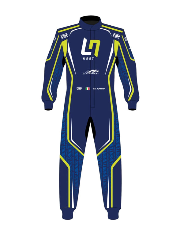 2022 LN kart Racing Suit Replica by Dash Racegear - product view 2