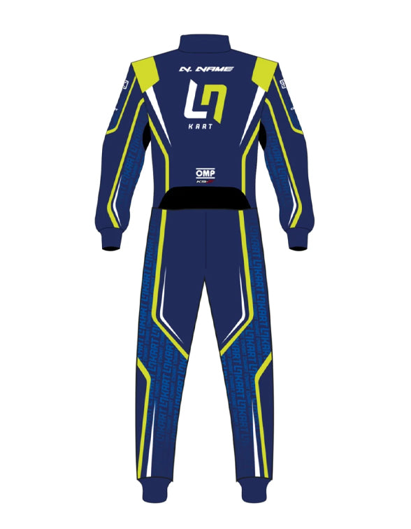 2022 LN kart Racing Suit Replica by Dash Racegear - product view 3