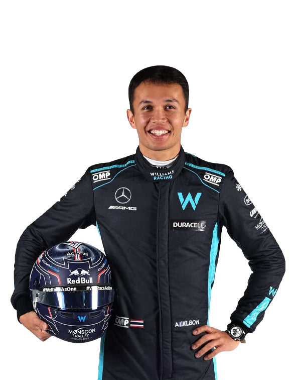 2022 New Alexander Albon Williams F1 Race Suit REPLICA by Dash Racegear - product view 1