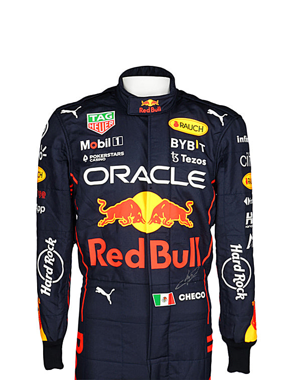 2022 Sergio Perez Red Bull Honda F1 Suit REPLICA by Dash Racegear - product view 1