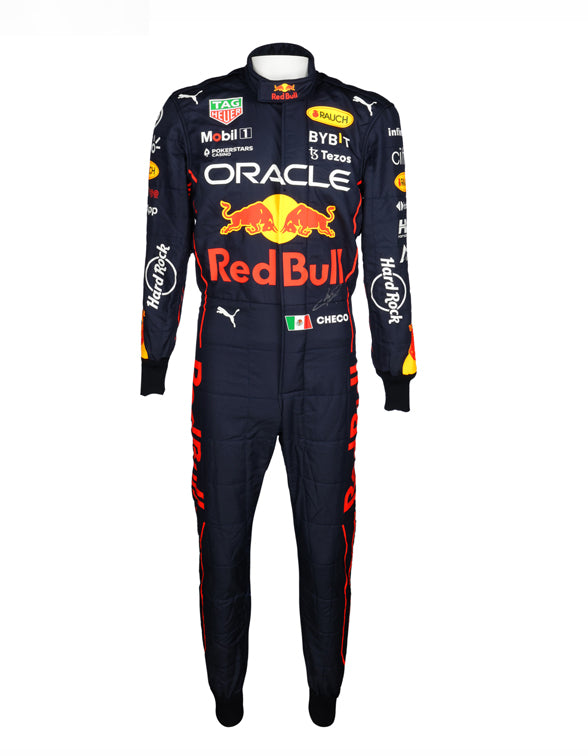 2022 Sergio Perez Red Bull Honda F1 Suit REPLICA by Dash Racegear - product view 2
