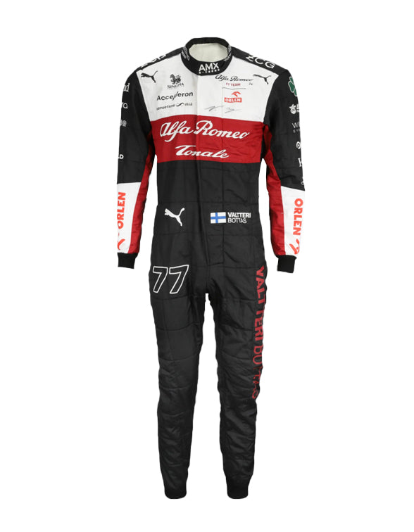 2022 Valtteri Bottas Alfa Romeo F1 Race Suit REPLICA by Dash Racegear - product view 2