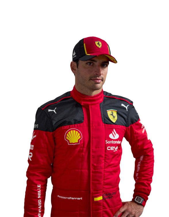 2023 Carlos Sainz Ferrari F1 Race Suit REPLICA by Dash Racegear - product view 1