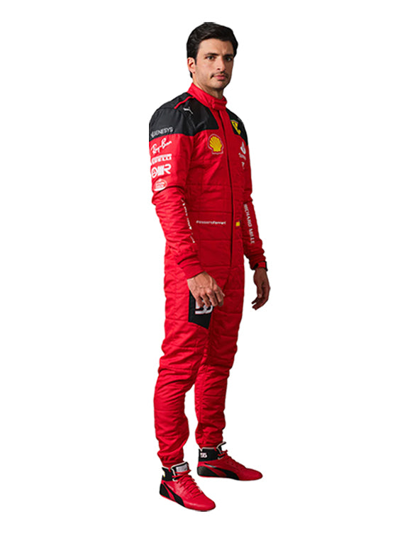 2023 Carlos Sainz Ferrari F1 Race Suit REPLICA by Dash Racegear - product view 2