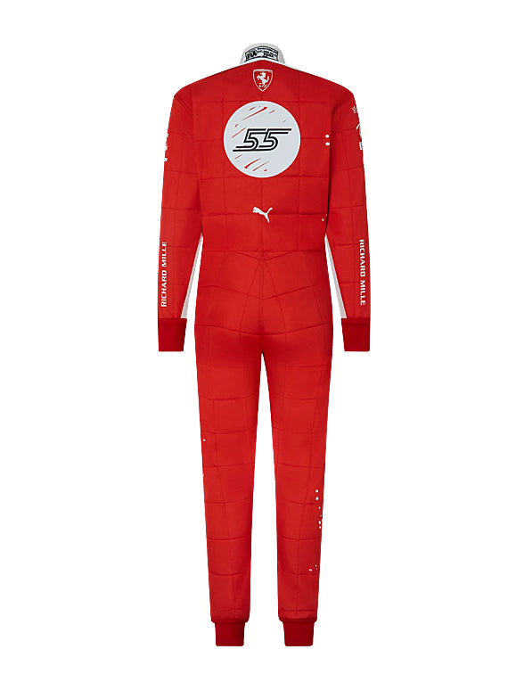 2023 Carlos Sainz (Las Vegas GP Special Edition) Ferrari F1 Race Suit REPLICA by Dash Racegear - product view 3