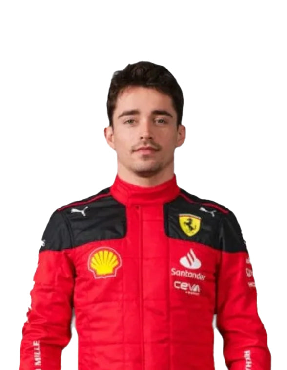 2023 Charles Leclerc Ferrari F1 Race Suit REPLICA by Dash Racegear - product view 2