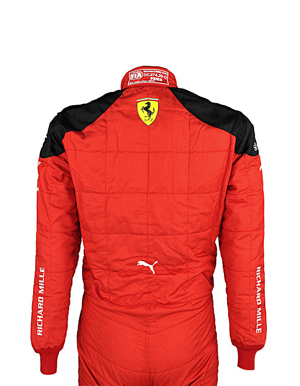 2023 Charles Leclerc Ferrari F1 Race Suit REPLICA by Dash Racegear - product view 7