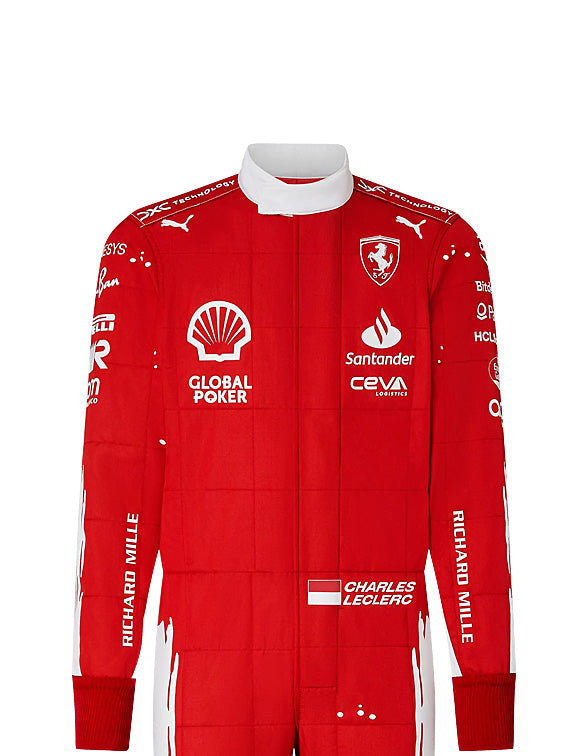 2023 Charles Leclerc (las vegas GP special edition) Ferrari F1 Race Suit REPLICA by Dash Racegear - product view 1