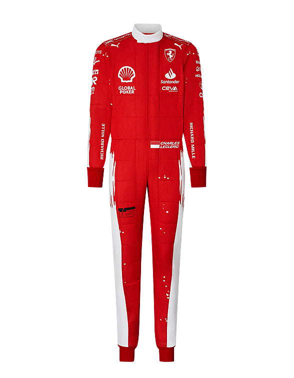 2023 Charles Leclerc (las vegas GP special edition) Ferrari F1 Race Suit REPLICA by Dash Racegear - product view 2