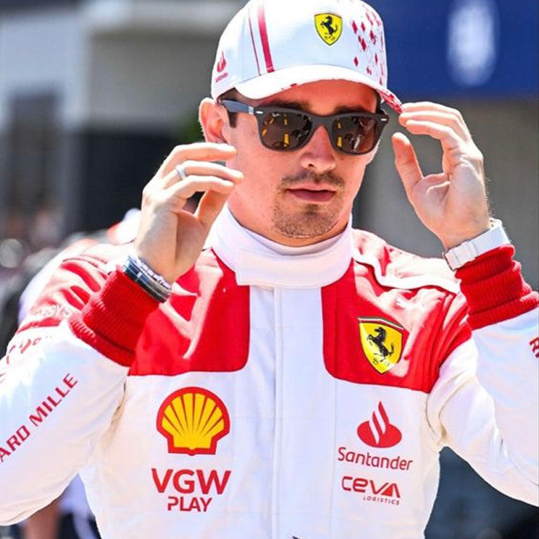 2023 Charles Leclerc Monaco GP Ferrari F1 Replica Race Suit by Dash Racegear - product view 2