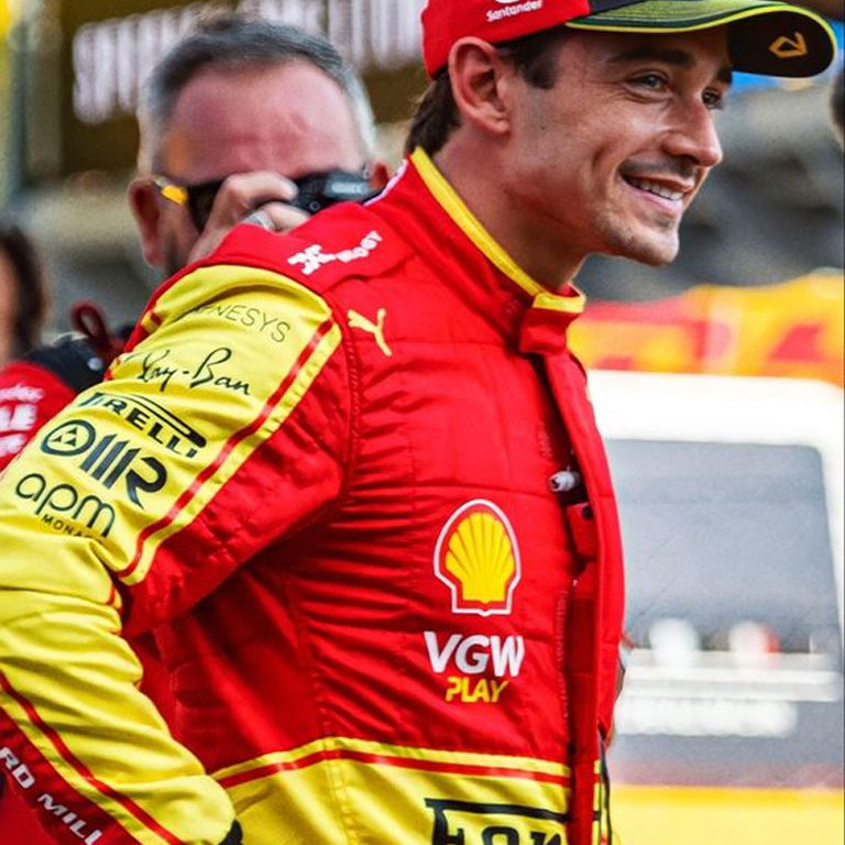 2023 Charles Leclerc Monza GP Ferrari F1 Race Replica Suit by Dash Racegear - product view 1
