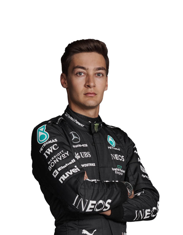 2023 George Russell PETRONAS Mercedes F1 Race Suit REPLICA by Dash Racegear - product view 1