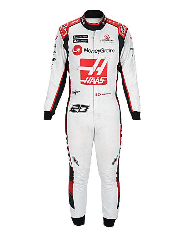 2023 Kevin Magnussen Haas F1 Race Suit REPLICA by Dash Racegear - product view 3