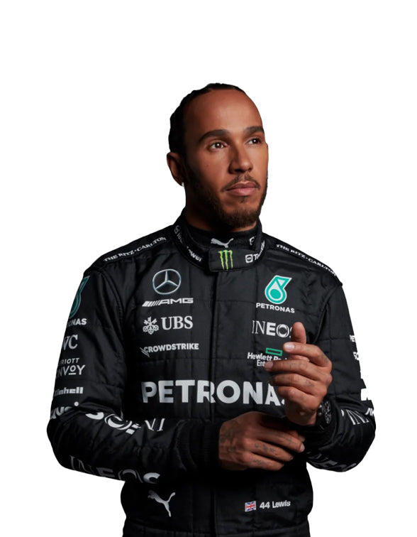 2023 Lewis Hamilton PETRONAS Mercedes F1 Race Suit REPLICA by Dash Racegear - product view 1