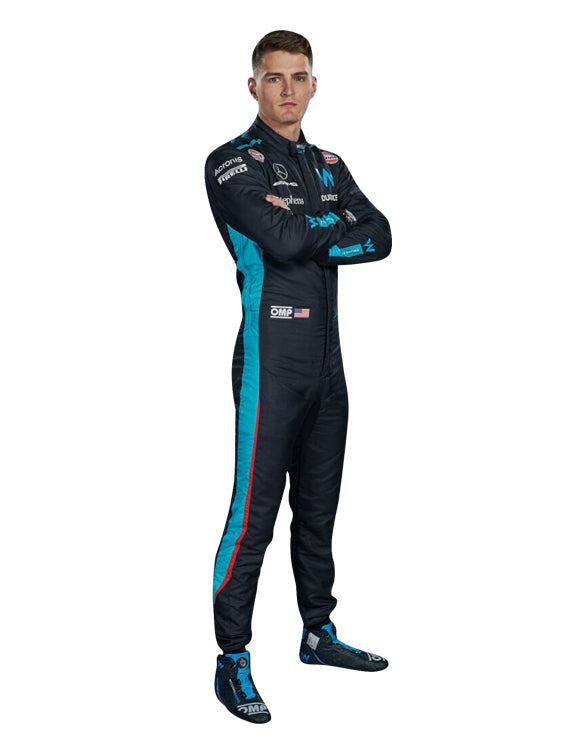 2023 Logan Sargeant Williams F1 Race Suit REPLICA by Dash Racegear - product view 2
