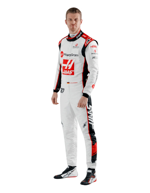 2023 Nico Hulkenberg Haas F1 Race Suit REPLICA by Dash Racegear - product view 2