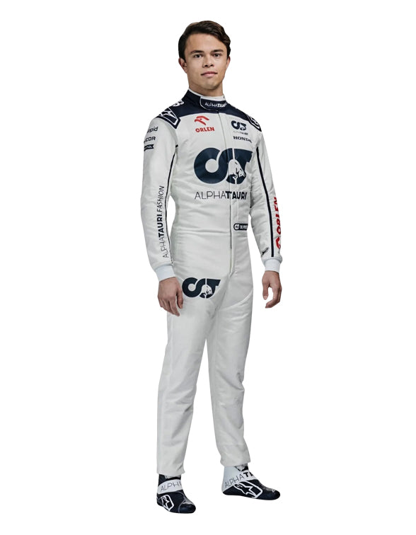 2023 Nyck De Vries Alphatauri F1 Race Suit REPLICA by Dash Racegear - product view 2