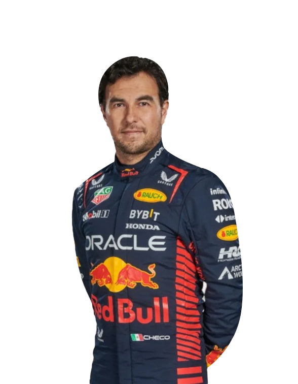 2023 Sergio Perez Red Bull Honda F1 Suit Replica by Dash Racegear - product view 1