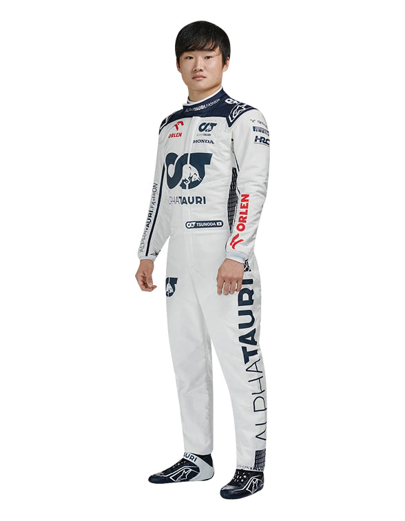 2023 Yuki Tsunoda Alphatauri F1 Race Suit REPLICA by Dash Racegear - product view 2