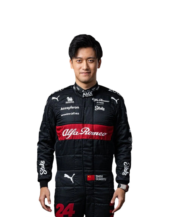 2023 Zhou Guanyu Alfa Romeo F1 Race Suit Replica by Dash Racegear - product view 1