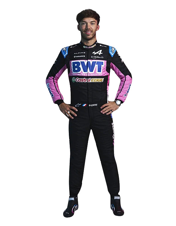 2024 BWT Pierre Gasly Alpine F1 Race Suit REPLICA by Dash Racegear - product view 3