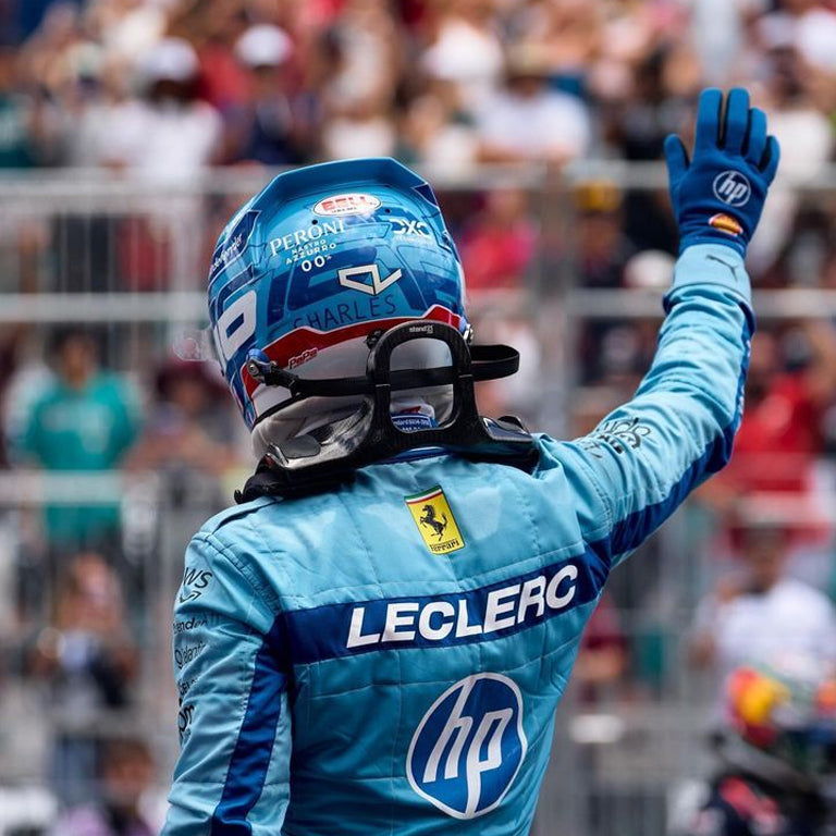 2024 Charles Leclerc Ferrari Miami GP F1 Replica Race Suit by Dash Racegear - product view 3