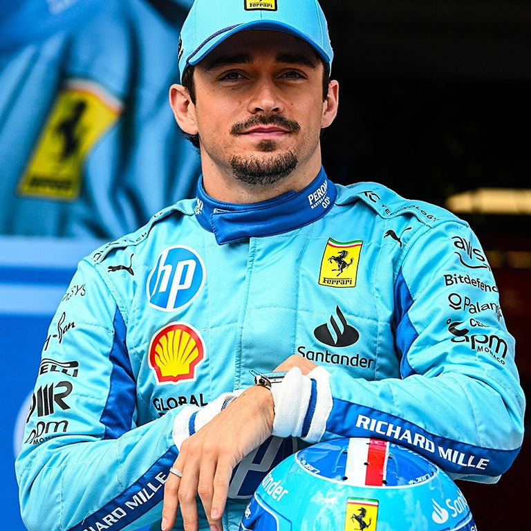 2024 Charles Leclerc Ferrari Miami GP F1 Replica Race Suit by Dash Racegear - product view 6