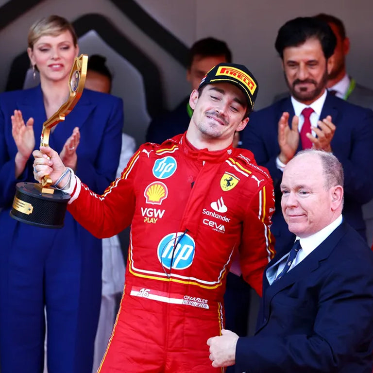 2024 Charles Leclerc Monaco GP Ferrari F1 Replica Race Suit by Dash Racegear - product view 3