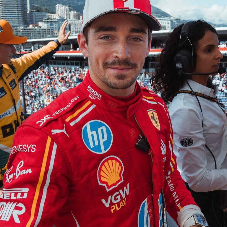 2024 Charles Leclerc Monaco GP Ferrari F1 Replica Race Suit by Dash Racegear - product view 7