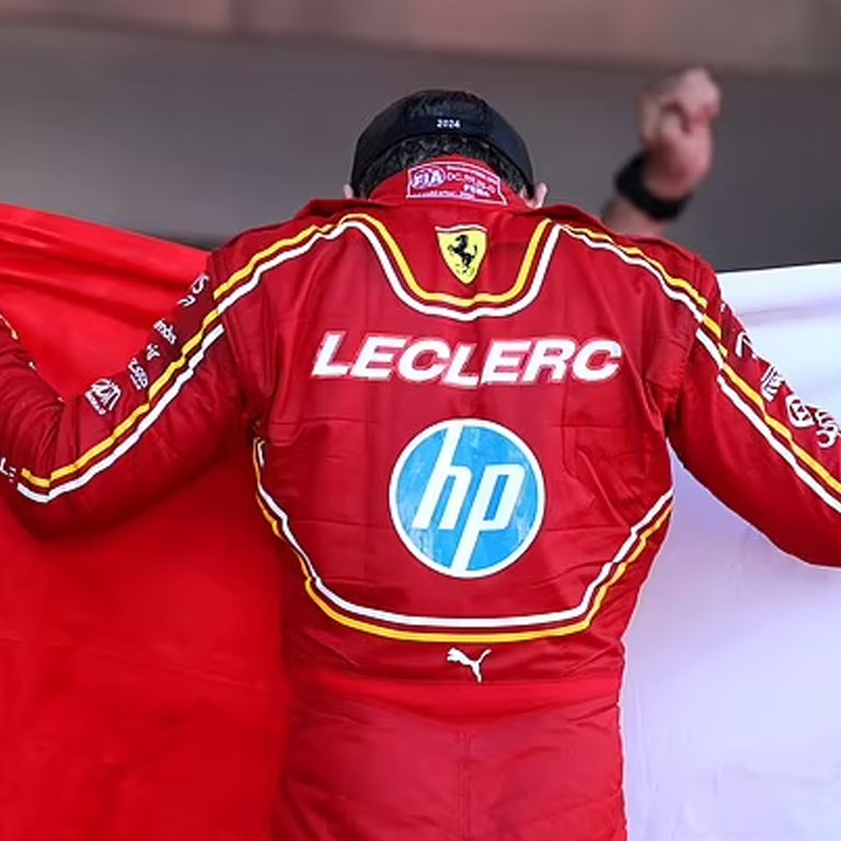2024 Charles Leclerc Monaco GP Ferrari F1 Replica Race Suit by Dash Racegear - product view 8