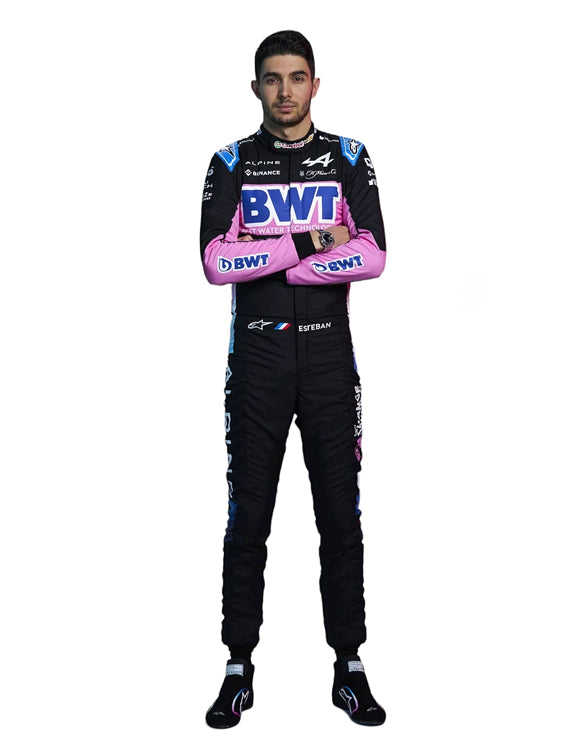 2024 Esteban Ocon British Gp F1 Race Suit REPLICA by Dash Racegear - product view 2