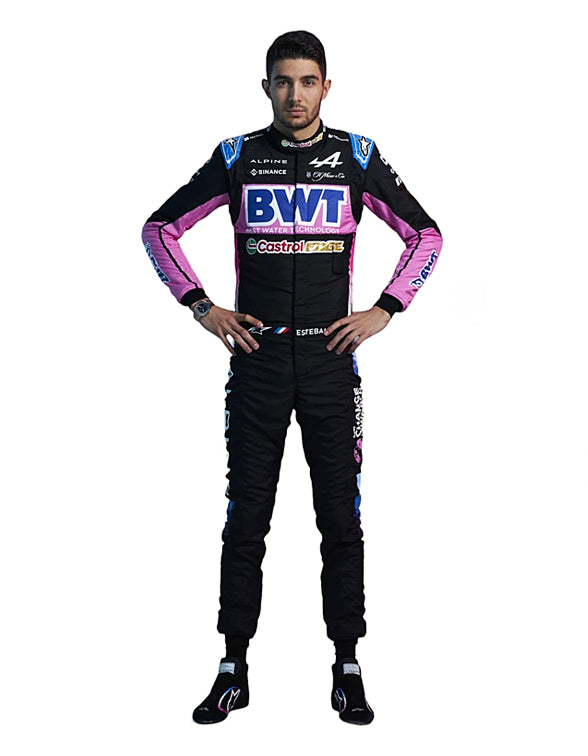 2024 Esteban Ocon British Gp F1 Race Suit REPLICA by Dash Racegear - product view 3