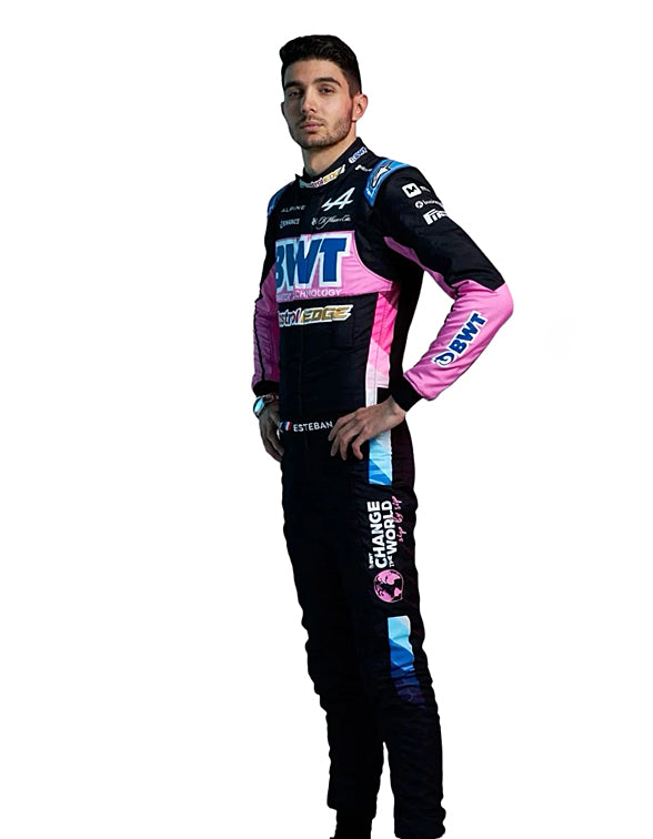 2024 Esteban Ocon British Gp F1 Race Suit REPLICA by Dash Racegear - product view 4