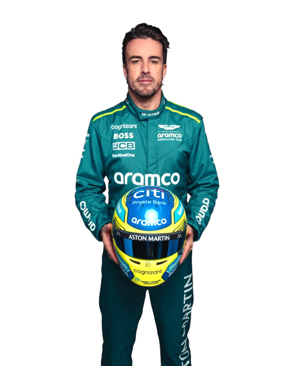 2024 Fernando Alonso Aston Martin F1 Race Suit REPLICA by Dash Racegear - product view 4