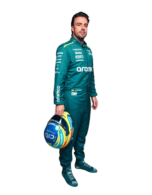 2024 Fernando Alonso Aston Martin F1 Race Suit REPLICA by Dash Racegear - product view 5