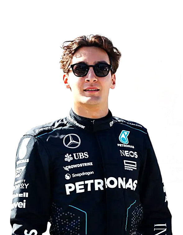 2024 George Russell Mercedes AMG F1 Race Suit REPLICA by Dash Racegear - product view 1
