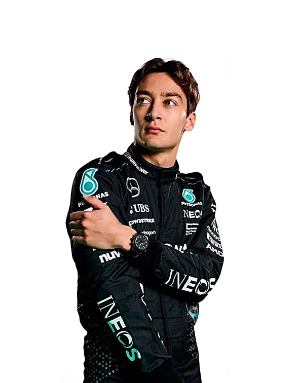 2024 George Russell Mercedes AMG F1 Race Suit REPLICA by Dash Racegear - product view 3
